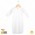 The Laughing Giraffe   Long Sleeve Cotton Baby Gown